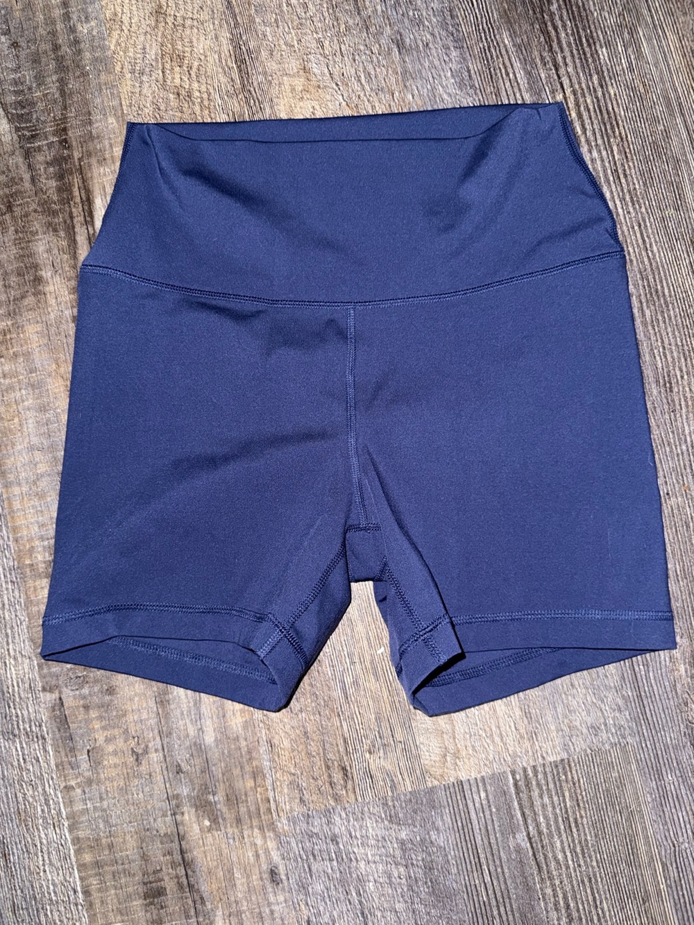 Navy Blue Biker/Gym Shorts